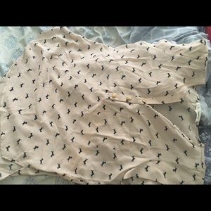 Medium dachshund blouse